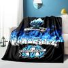 Flame Logo Design Printed Throws Blanket Soft Flannel Blankets for Couch Bed Gifts for Men Women Picnic blanket Christmas gifts