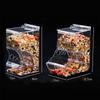 Hamster Automatic Transparent Food Feeder Plastics Simplicity Clear Strong  Samll Animal Food Bowl Pet Supplies
