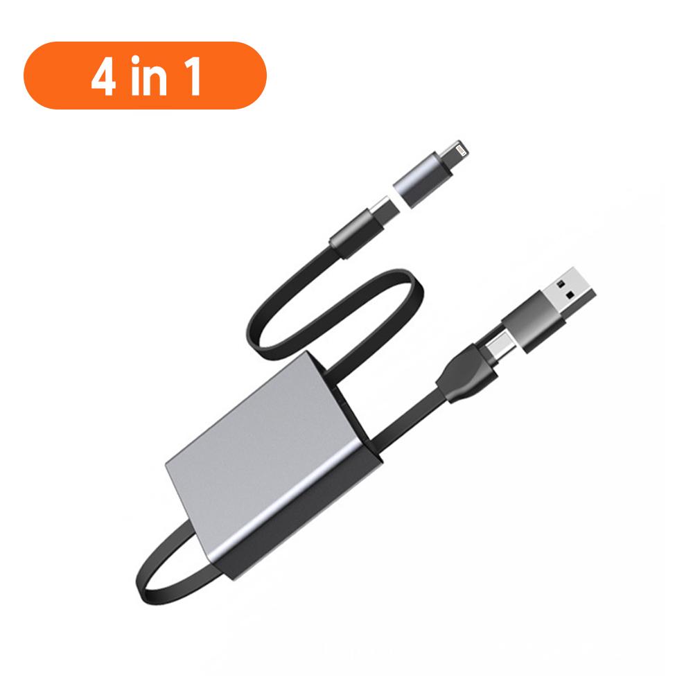 66w USB C Cable Type-C to Type-C Fast Charging Data Retractable Transfer Cable For iPhone 17/16/15 Xiaomi Huawei Samsung Phones