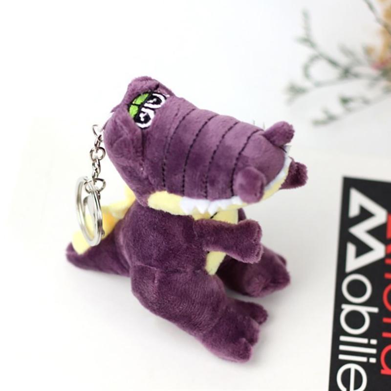 

Cute Plush Animal Crocodile Plush Adult Children s Birthday Festival Gift Pendant фиолетовый