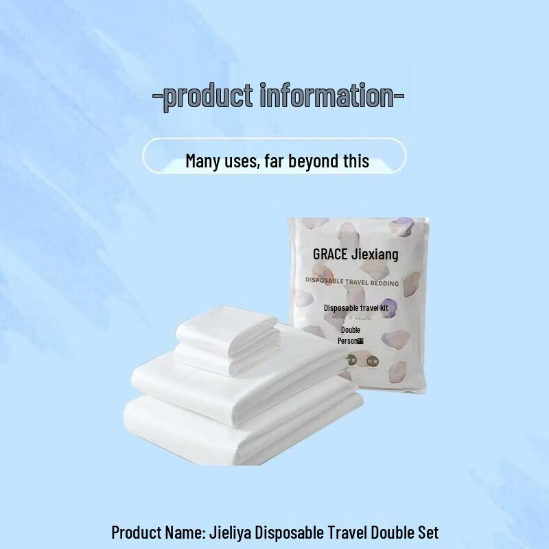 Grace Disposable Travel Bedding Set