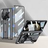 GKK For Huawei Mate X6 Case Magnetic Hinge PC+Tempered Glass Phone Cover with Kickstand