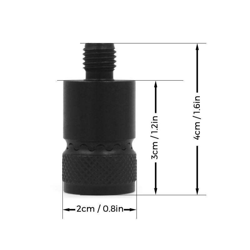 2pcs Fishing Alarm Quick Release Connector for Carp Fishing Rod Pod Magnetic Adapter for Fishing Bank Stick Bite Alarm