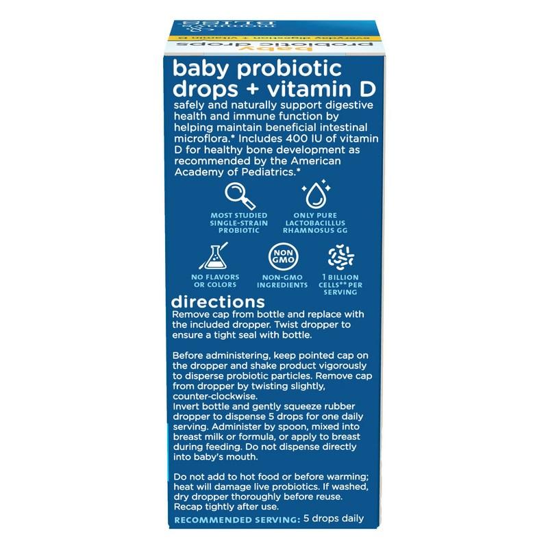 Mommy's Bliss Probiotic Lactobacillus Drop + Vitamin D, 10ml, 1 piece