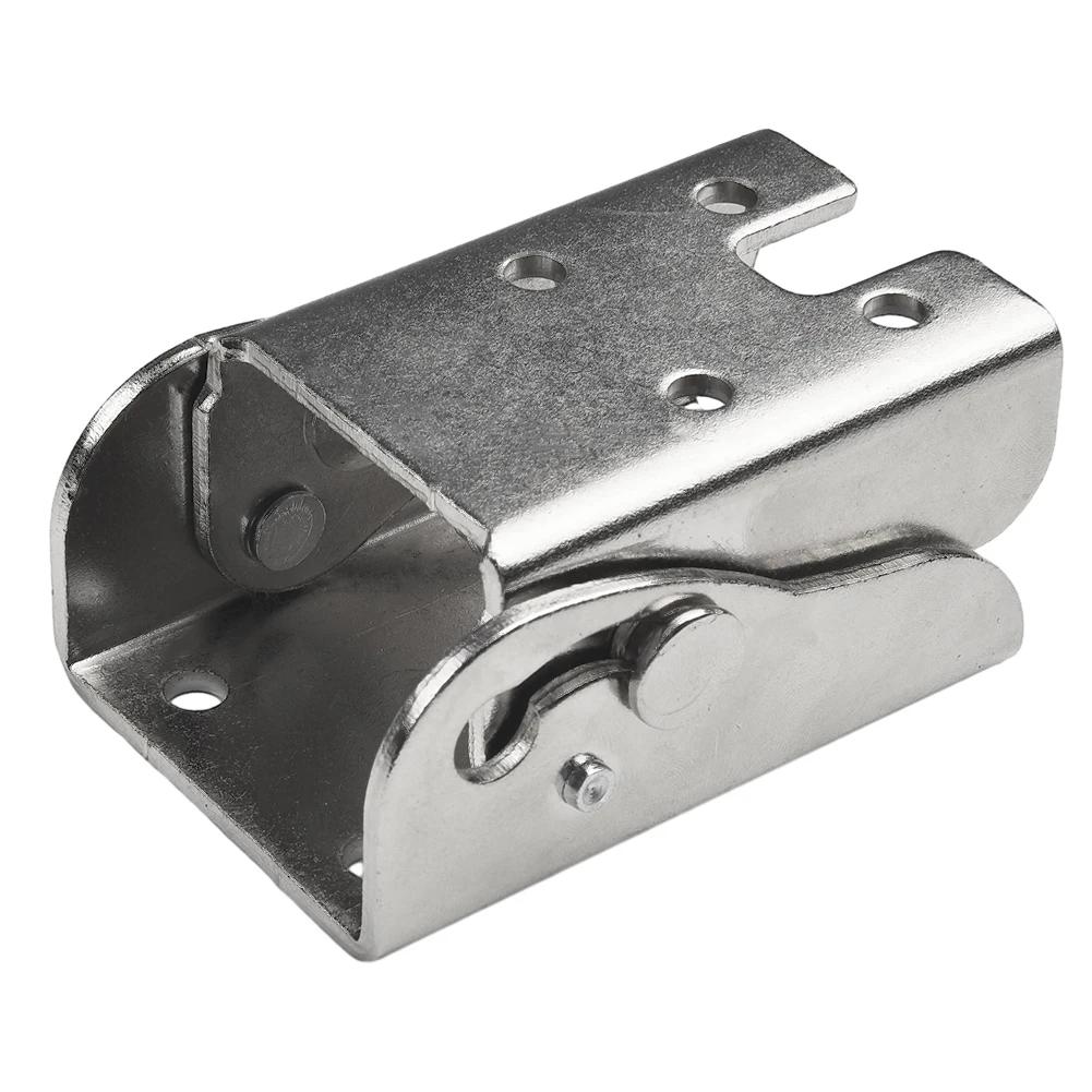 90 Degree Self-Locking Hinge Table Leg Brackets Table Chair Folding Hinge Support Brackets Furniture Leg Fixing Connection