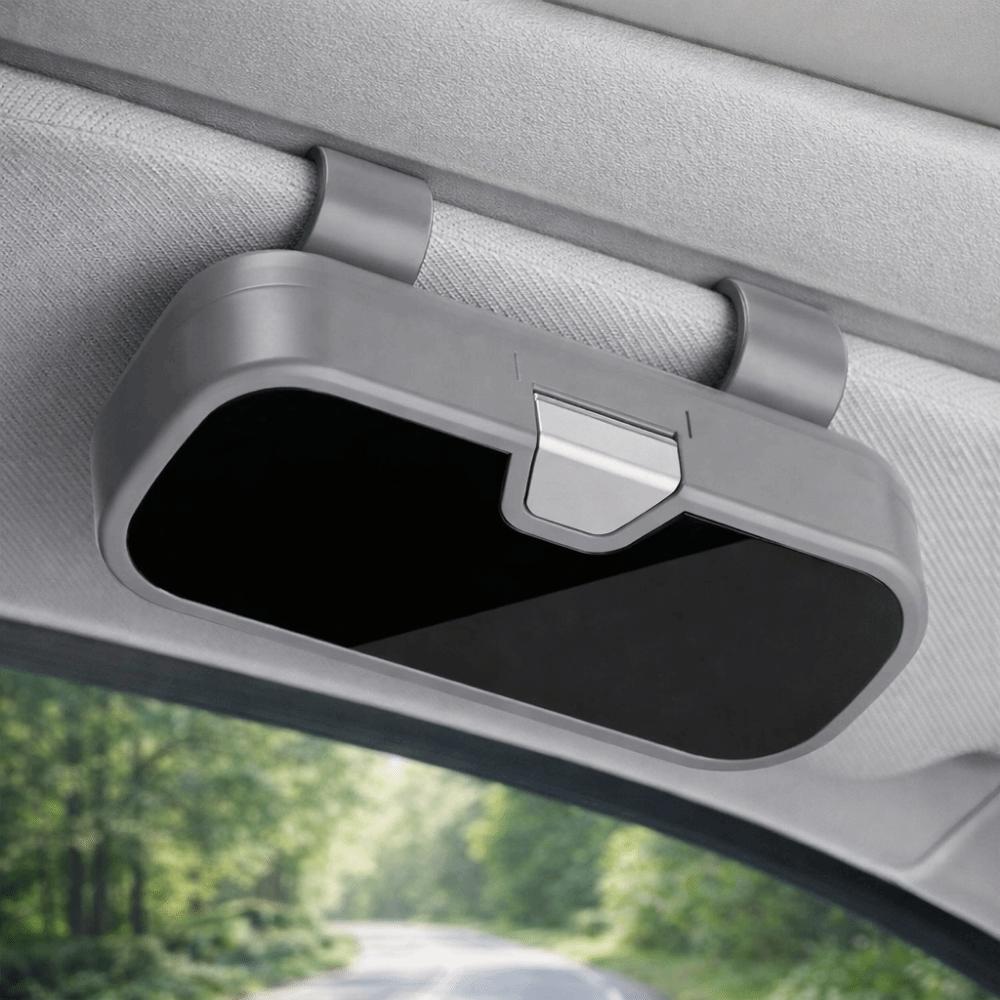 Press Switch Car Sunglasses Holder Shock-proof Sun Visor Glasses Holder  Sun Protection