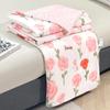 Summer New Summer Blanket Ice Silk Cold Feeling Summer Quilt Cool Feeling Silk Bean Airable Cover Washable Thin Duvet
