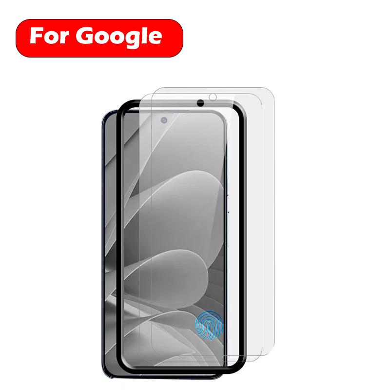 2PC Tempered Glass for Google Pixel 8 7 6 5 Screen Protector for Google Pixel 8 Pro 7a 6a 5a Glass