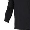 Nike Logo Print Crew Neck Long Sleeve T-Shirt Men Tops Black 857828-011