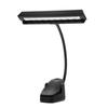 Portable Flexible 9 LEDs Clip On Music Stand Light Bedroom Reading Desk Lamp