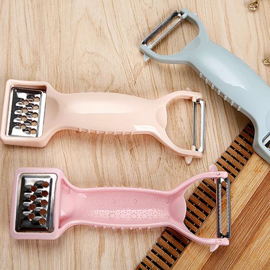 Multiuse Vegetable Fruit Grater Carrot Potato Double Headed Peeler Kitchen Tool