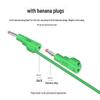 4mm All-Copper Banana Plug Test Lead Wire for High Voltage Power Meters, 10A Capacity