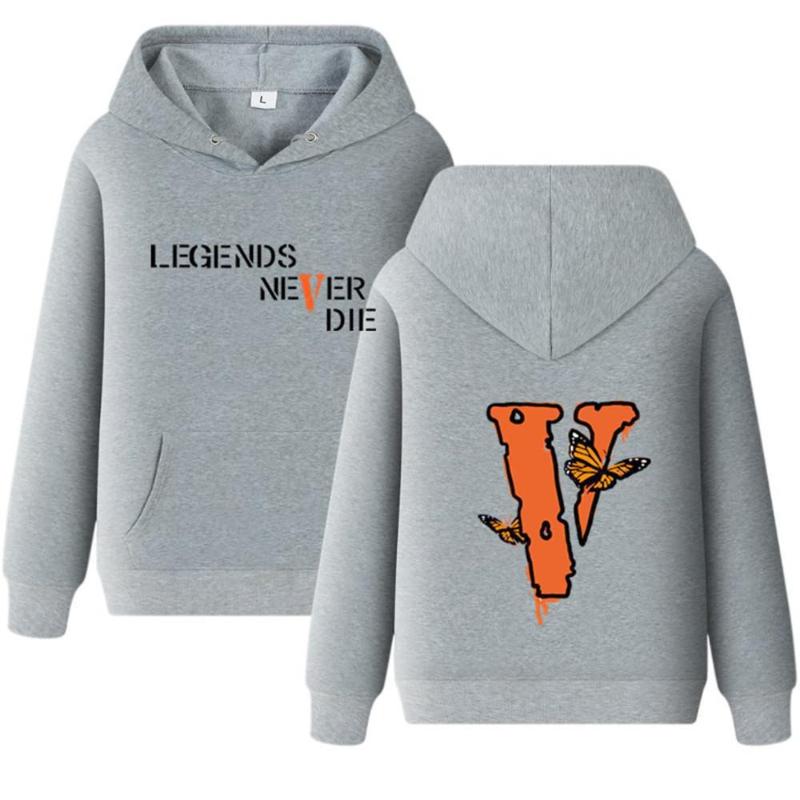 Kapuzenpullover Sweatshirts Unisex Mode Buchstaben Herren Damen Locker Langarm Schmetterling Hoodie