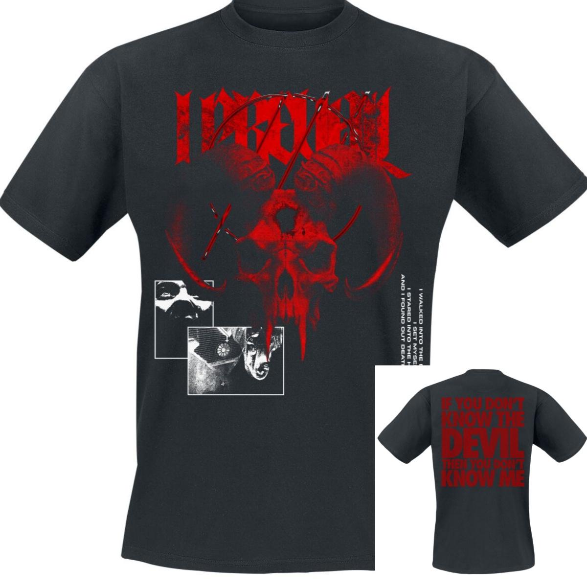 Devil  I Prevail T-Shirt Men Women Vintage Metal Rock Band Graphic Tee 100% Cotton Summer Streetwear Top S разноцветный