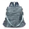 Hong Kong-style Backpacks Are Fashionable and Versatile for Women, Soft Leather Backpacks for Women, and Simple Travel Bags for Casual Commuting