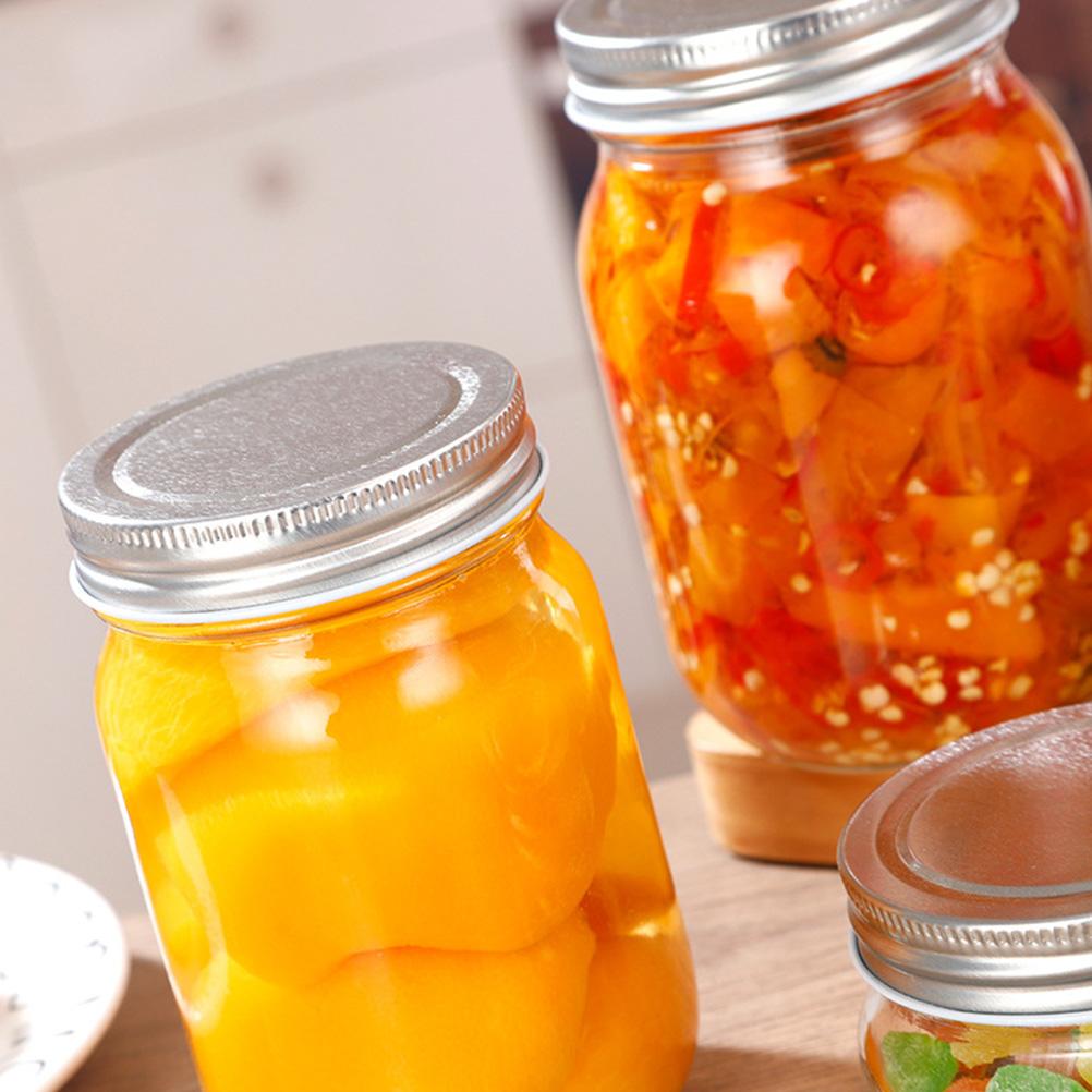 20Pcs Mason Can Lids Covers Mason Jar Lids Caps Mason Can Sealed Covers