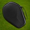 Pingpong Paddle Storage Bag with Hand Strap Hard Shell Ping Pong Racket Paddle Cover Bag for 2 Paddles & Multiple Balls
