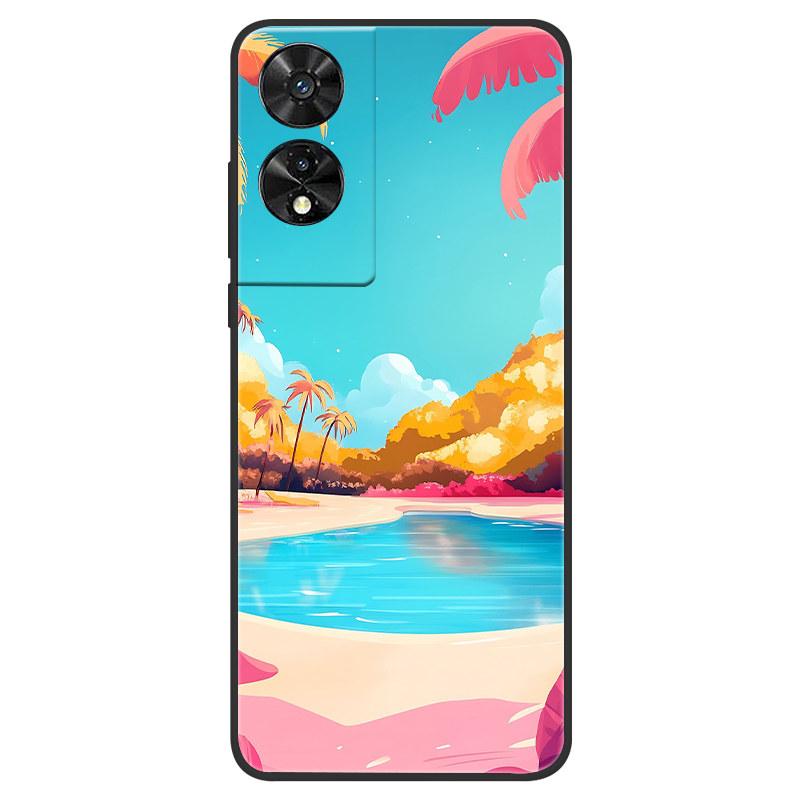 For TCL 505 503 403 50SE Case Domineering TPU Silicone Hard Shell For 50SE T509K 503 403 Coque Lion Dragon Tiger Bumper Fundas