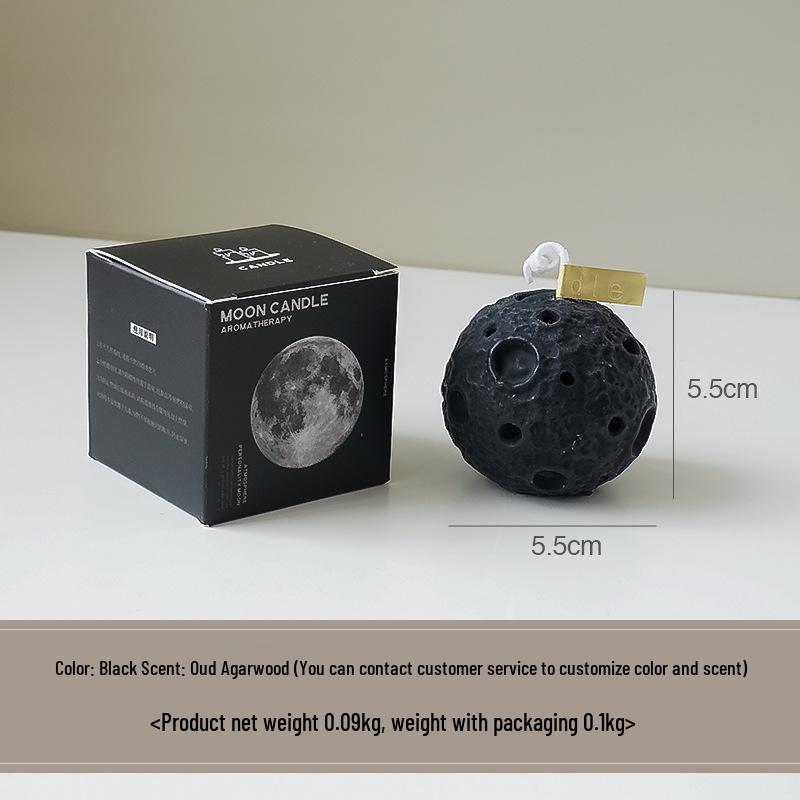 Black Moon Scented Candle: Mid-Autumn Festival Creative Gift