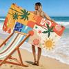 Tropical Beach Vibes Towel A Must-have Beach Towel for Beach Travel