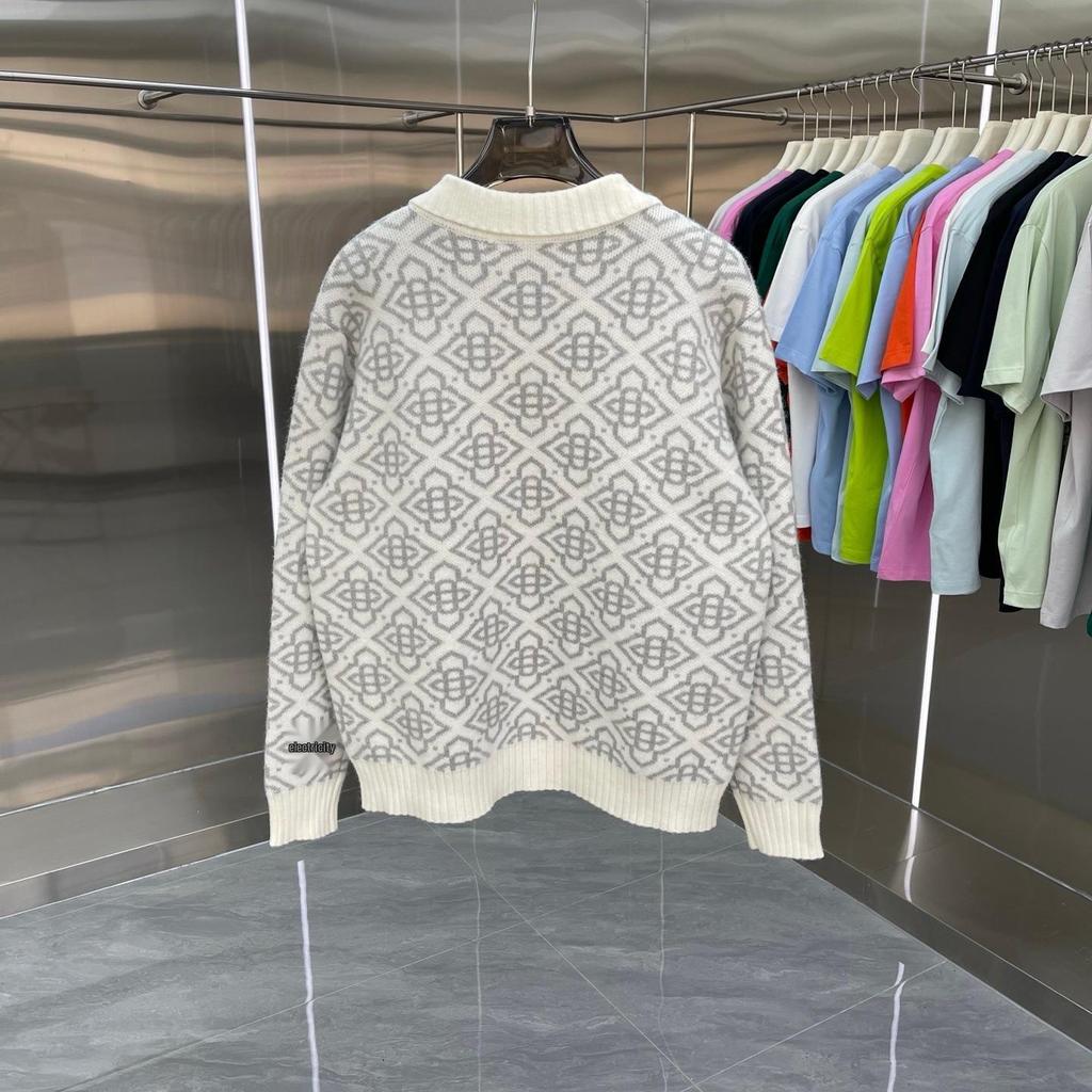 Casa Men's Wool Zipper Cardigan: Fashionable, Casual, Unisex, and Versatile Style