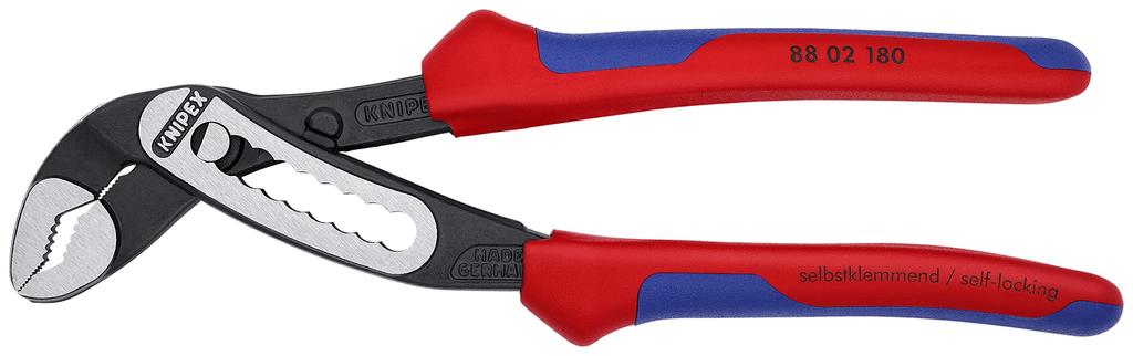 KNIPEX Alligator Water Pump Pliers, 180mm, 8802-180SB
