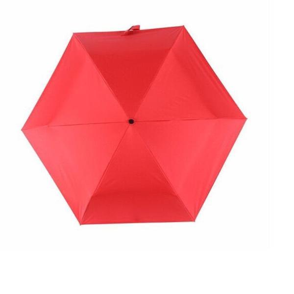 Portable Super Mini Pocket Compact Sun Anti UV 5 Umbrella Folding Rain Windproof Travel