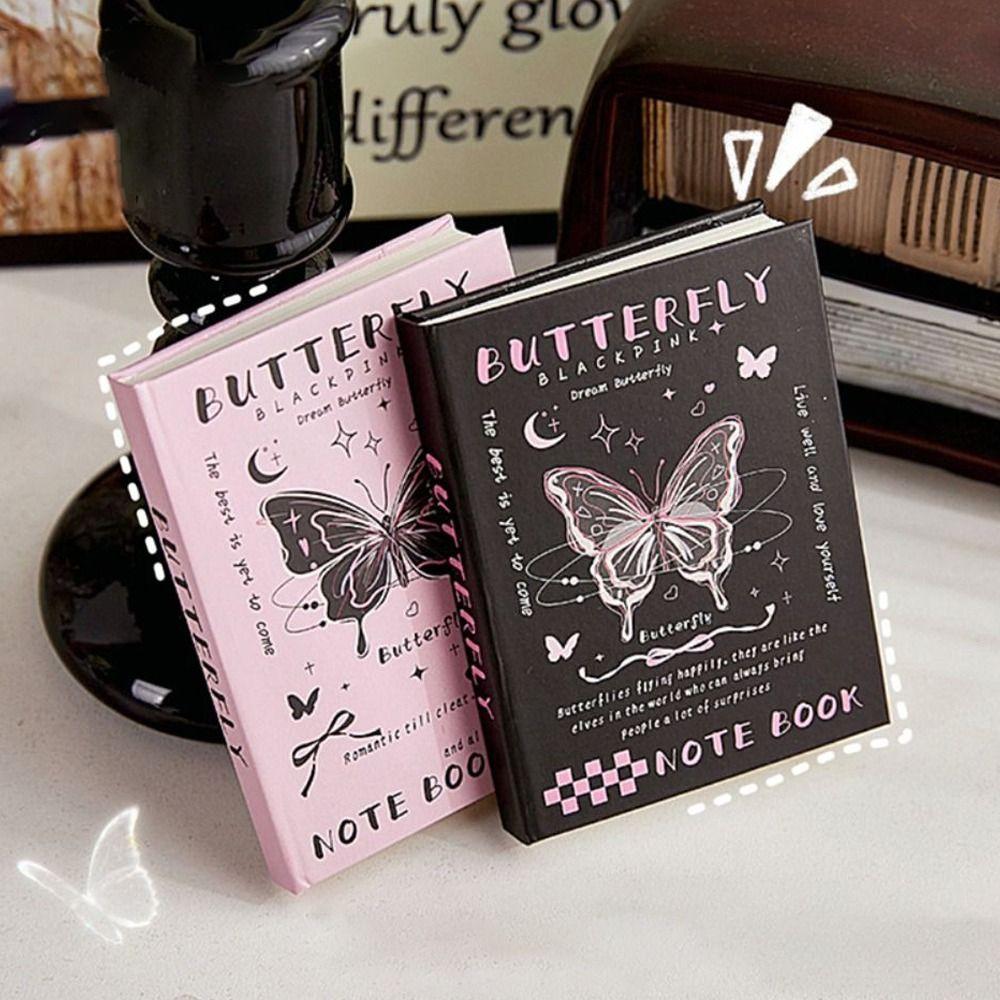 

Dreamy Butterfly Pocket Notebook Mini Memo Book Fashion Handbooks Student фіолетовий