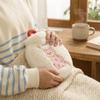 Kitten Embroidery Hand Warmers Handheld Hot Water Bag Portable Warm Water Bag  Belly Warmer