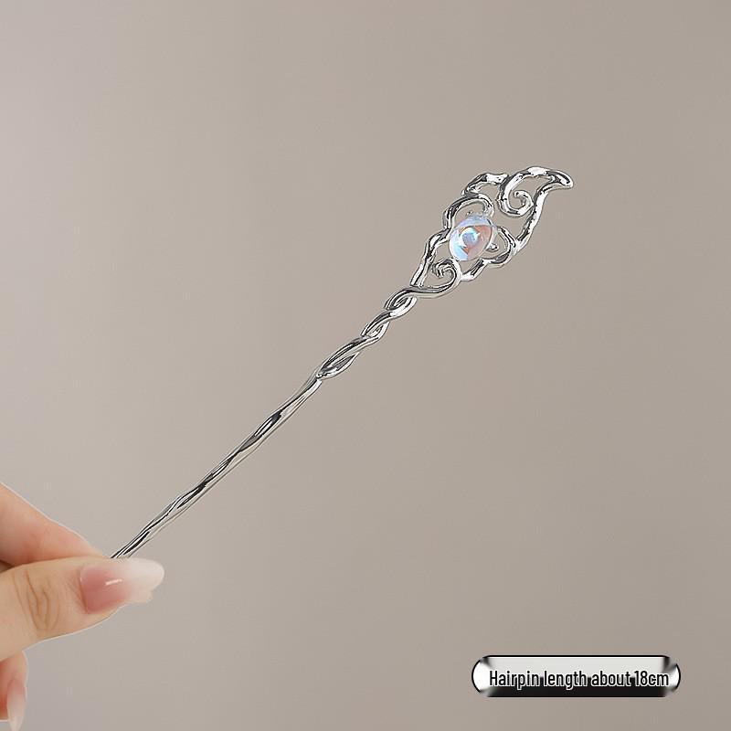 Tassel Flower Hairpin: Elegant Chinese Style Hanfu & Qipao Hair Accessory for Women