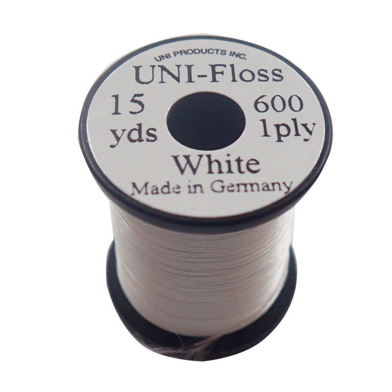 

TIEMCO UNI Super Floss White 15yds.