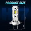 2 buc Becuri LED Far H7 25000LM 70W Mini Wireless CSP Far Auto Lămpi cu Diode Auto Canbus Turbo Led Lumini Automobil Tub de Cupru în Formă de U 6000K