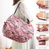 Eco-Friendly Large Foldable Accordion Shoulder Tote for Groceries and Travel