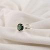 Green Tourmaline Gemstone 925 Sterling Silver Handcrafted Women Ring Gift For Wife RR-72-16