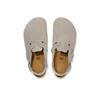 Birkenstock Unisex Daily Wear Versatile Anti-Slip Closed Toe Clogs Gray 1028359