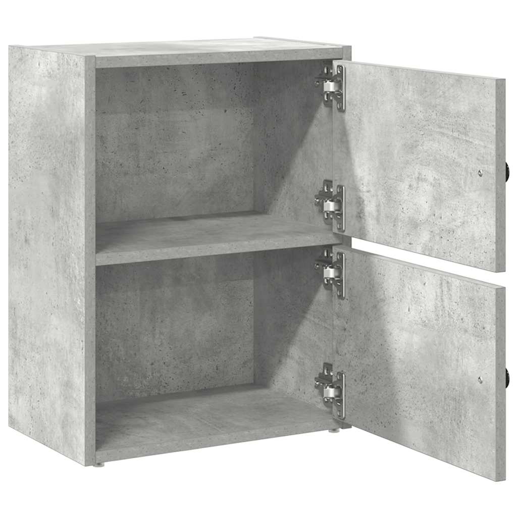 Bookshelf Concrete Grey 40 x 24 x 52 cm Particleboard