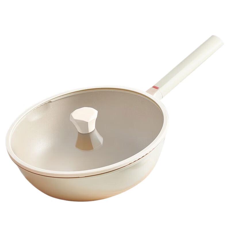 

Shangheng 30cm Maifan Stone Non-Stick Wok (3-Pack)