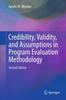 Libro Credibility, Validity, and Assumptions In Program Evaluation Methodology