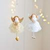 Angel Ornaments With Bells Cute Angel Doll Christmas Tree Ornaments Pendant For Holiday Door Party Celebration Navidad 2025