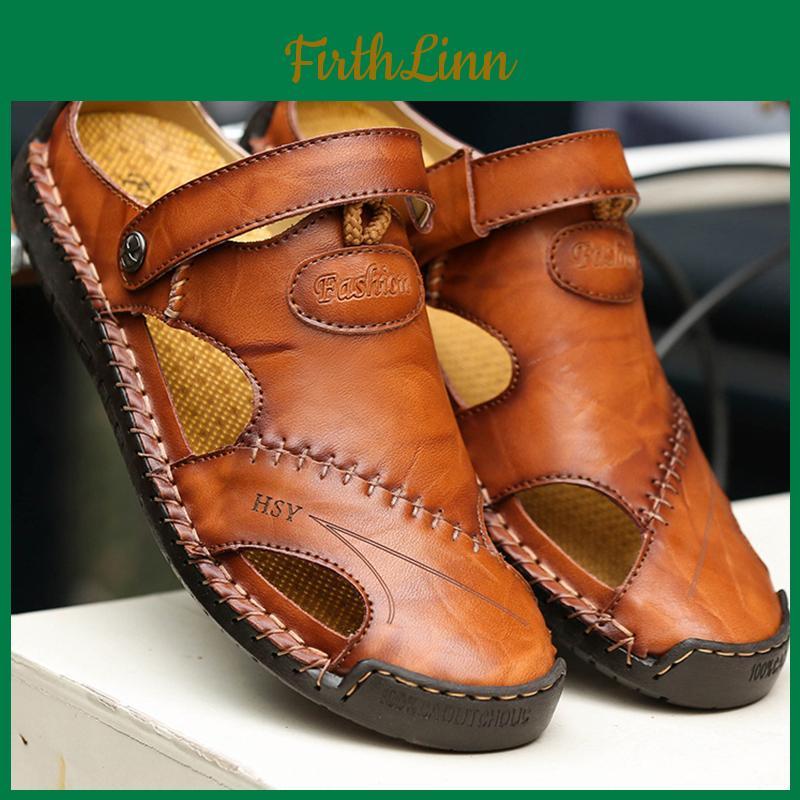 Leather Large Beach Size Mens Sandals