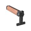 CAMVATE Cheese Handle Top Handle, Natural Wood Grip with 1/4" & 3/8" Screw Holes, Photography Aid, Compatible with GH5 and 5D Mark III Cages