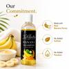 DE SHAILLYS Banana Shampoo 200ml | Anti-Frizz Hydrating Shampoo with Real Banana Pulp | Hair Cleansing Shampoo for Soft, Smooth, Manageable & Shin