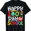 Glücklicher 100. Schultag 100 Tage klüger Lehrer Junge Mädchen T-Shirt