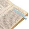 Nakabayashi PATAP Silicone Bookmarker Clear Blue DSB-PTP-CB Page Holder and Pen Clip