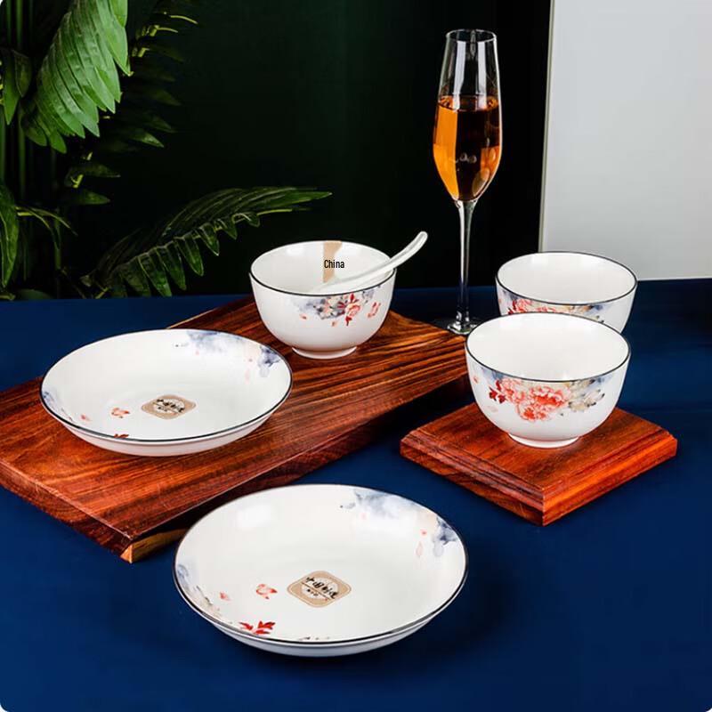 Tang Hui 12-Piece Ceramic Dinnerware Set