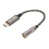 Type C To 3.5mm Headphone Amplifier 15cm 5.9in 120dB Headphone Amplifier for Android PC