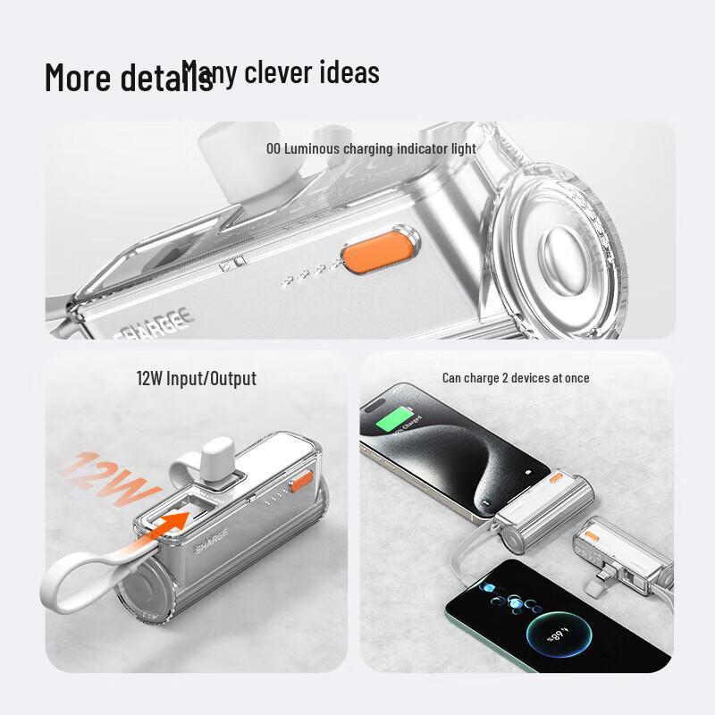 SHARGE Mini Capsule 5000mAh Power Bank