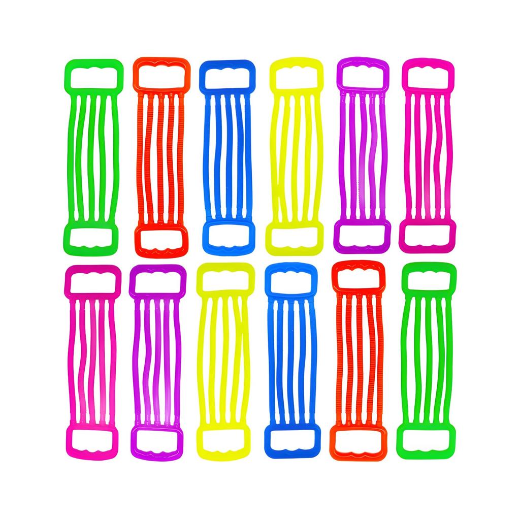 5PCS Stretchy Strings Fidget Toys Training Arm Strength Stress Relief Sensory Toy Anxiety Autistic Stretchy String for Kids