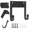 Ironing Board Holder Wall Mount Iron Board Organizer Wall Rack Space-Saving Storage Rack for Laundry Room