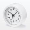 MUJI Analog Bathroom Clock 12046745 Wide x Deep x High MJ-BC2 White, 8.6cm 4.0cm 8.6cm